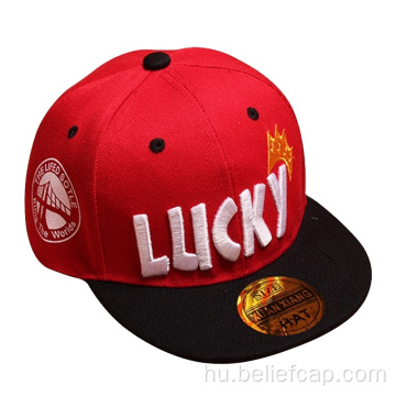 Gyerekek gyermek hip -hop kalap snapback kalapok